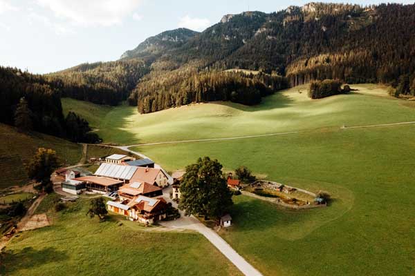 Luftaufnahme Michlbauernhof