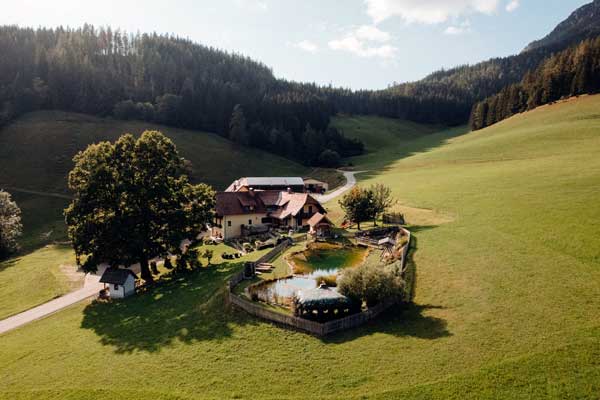 Luftaufnahme Michlbauernhof